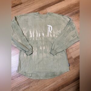DISNEYLAND RESORT SPIRIT JERSEY Long Sleeve TIE DYE TEE T SHIRT Sz Mens Medium